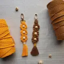 «Ceren» | Llavero de macramé