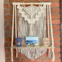 «Margaret» | Tapíz de macramé con repida