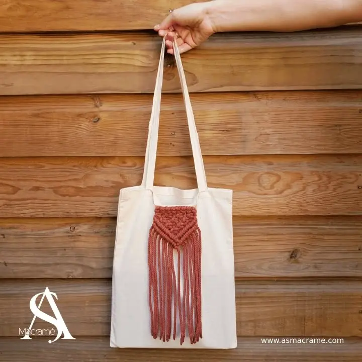 «Terrabag» | Totebag con macrame