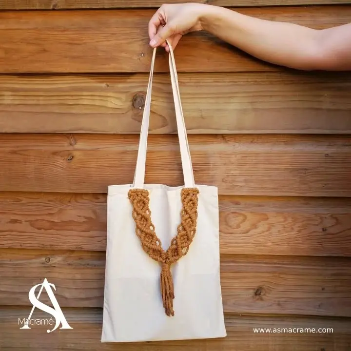 «Rootbag» | Totebag con macrame
